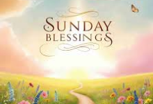Bible Verses for Sunday Blessings Prayer